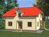 Каркасный дом 9х11 | Строительство домов в Новгородской области